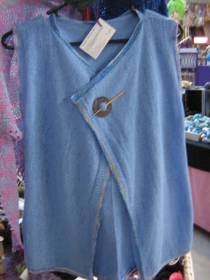 Repurposed Cotton Tape Vest
